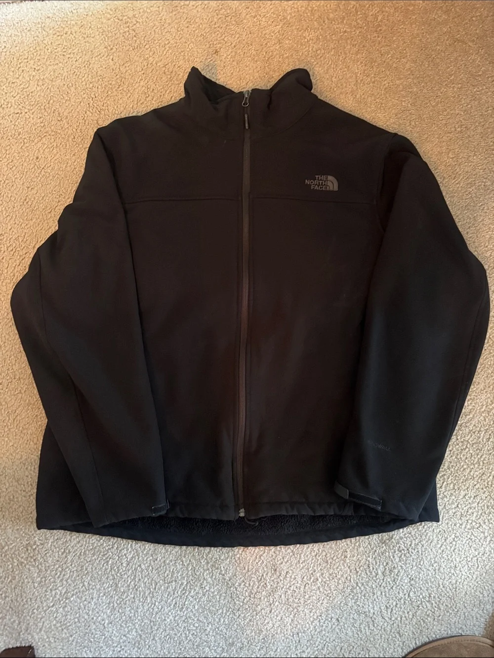 The North Face Black Men’s Zip-Front Performance Jacket